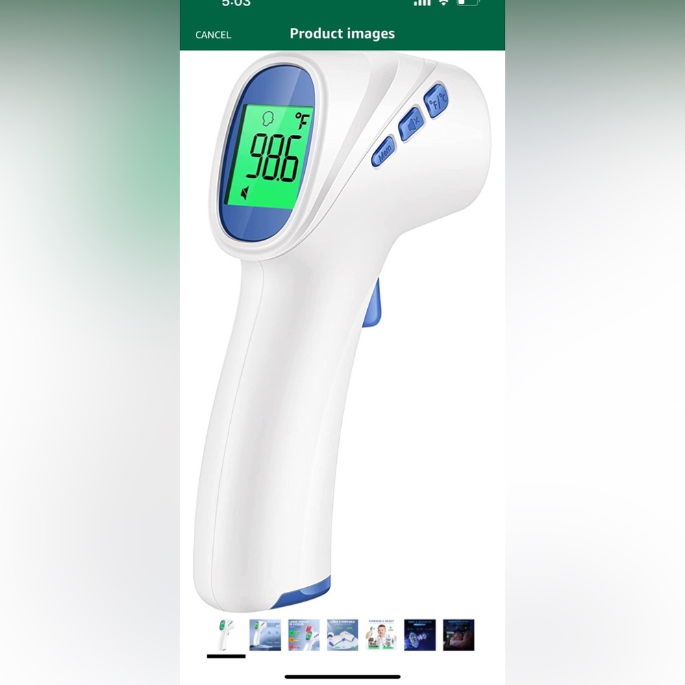 NEW GoodBaby Forehead Thermometer for Adults and Kids, Digital Infrared
